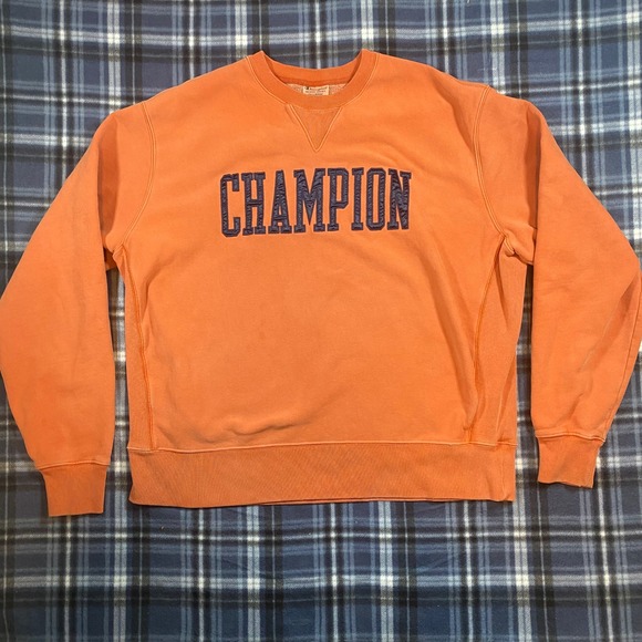 Champion Other - Champion Reverse Weave Orange Sweatshirt Mens 2XL Heavy Fleece S4453 026
